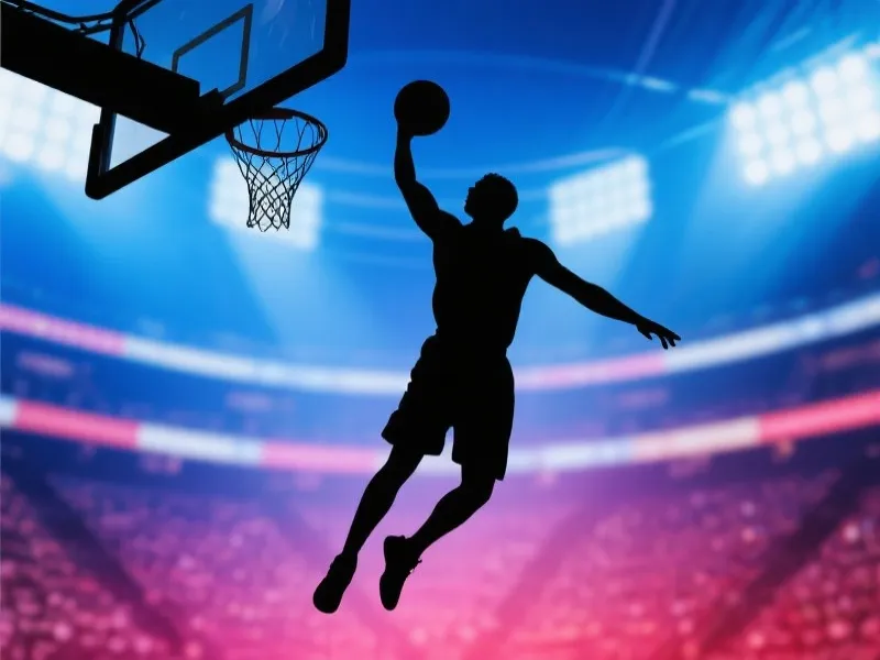 篮球赛场的巅峰对决